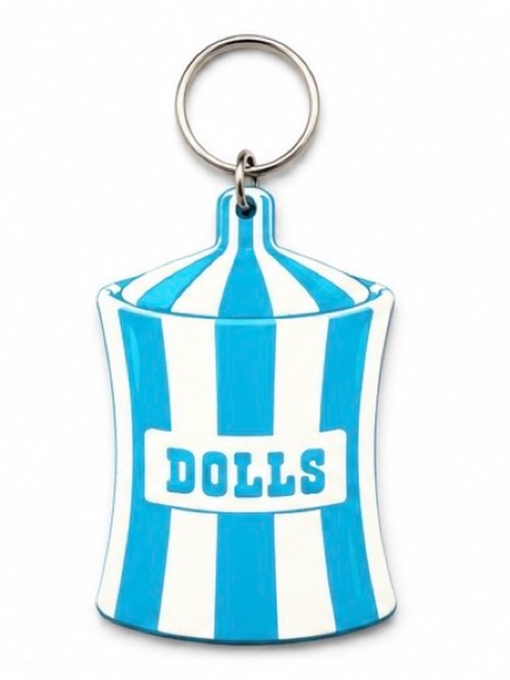 2/$25 Jonathan Adler Vice Inspired Dolls Canister Keychain